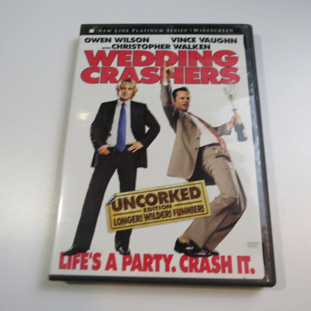 Wedding Crashers DVD Owen Wilson Vince Vaughn Uncorked‎ Edition Comedy